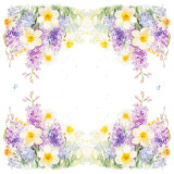 A pack of 20 Tiflair Spring Daffodil Napkins.