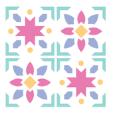 A Print & Pattern Patchwork by Catherine Pooler Mini Layered Stencil Set, manufactured by Sizzix.