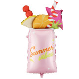 A 31 inch Summer Vibes Cocktail Foil Balloon, manufactured by Partydeco.
