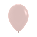 A pack of 50 5-inch Fashion Creamy Blush Latex Balloons, manufactured by Sempertex