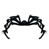 A 67cm Black Fluffy Spider Decoration.
