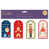 A set of Christmas Kids Assorted Gift Tags.