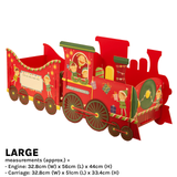 A Christmas Elves Express Train Large Gift Display.
