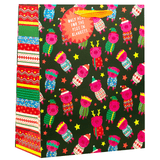 A Pigs in Blankets Christmas Medium Gift Bag.