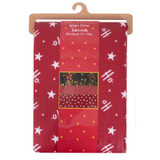 A Christmas Ho Ho Ho Plastic Tablecover.