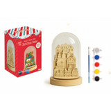A Make it Your Own Christmas Dome Paint Set.