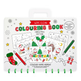 A Christmas Wipe Clean Colouring Book.