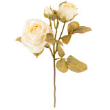 A Dry Touch Linen White Rose Spray.