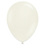 A pack of 50 11" lace latex balloons, manufactured by Tuftex.