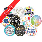 18 inch Workplace Messages Foil Pack (50 Balloons) 18 inch Workplace Messages Foil Pack (50 Balloons)