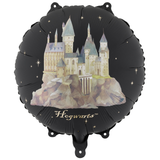 An 18 inch Harry Potter Hogwarts Castle Foil Balloon, manufactured by PartyDeco.