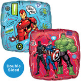 An 18 inch Avengers Foil Balloon, manufactured by Anagram.