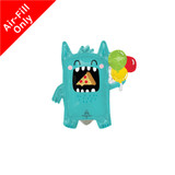 A 9 inch Monster Mayhem Mini Foil Balloon, manufactured by Anagram.