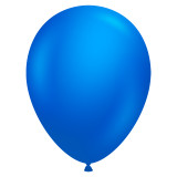 A pack of 50 11" Royalty latex balloons, manufactured by Tuftex.