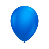 A pack of 50 5" Royalty latex balloons, manufactured by Tuftex.