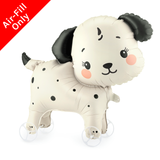 27 inch Dalmatian Dog on Wheels Foil Balloon (1)