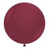24" Scarlett Tuftex Latex Balloons (3)
