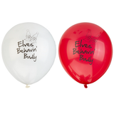 10 inch Elves Behavin' Badly Latex Balloons (12)