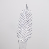 54cm Silver Glitter Lady Fern (1) 54cm Silver Glitter Lady Fern (1)