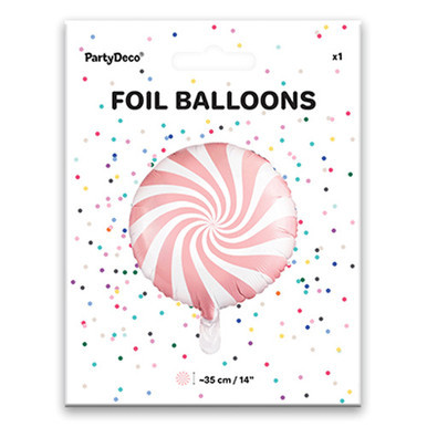 18 inch Light Pink Candy Sweetie Foil Balloon (1)