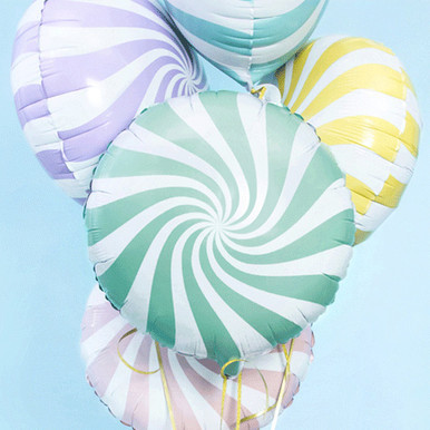 18 inch Mint Candy Sweetie Foil Balloon (1)