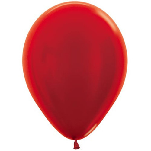 12" Metallic Red Sempertex Latex Balloons (50) 12" Metallic Red Sempertex Latex Balloons (50)
