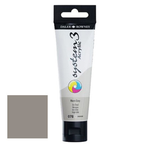 System 3 Warm Grey Acrylic Paint - 59ml (1) System 3 Warm Grey Acrylic Paint - 59ml (1)