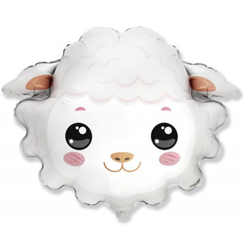 30 inch Sheep Head Foil Balloon (1) 30 inch Sheep Head Foil Balloon (1)