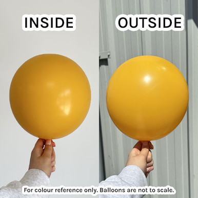 5" Standard Amber Kalisan Latex Balloons (100)