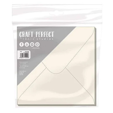 Ivory Card Blanks & Envelopes - 6" x 6" (10)