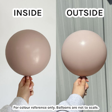 5" Standard Pink Blush Kalisan Latex Balloons (100)