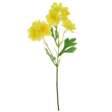 A 47cm Yellow Silk Dahlia Spray.
