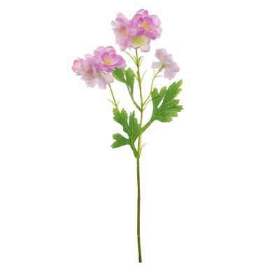 A 47cm Pink Silk Dahlia Spray.