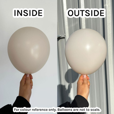 18" Pastel Dusk Cream Sempertex Latex Balloons (25)