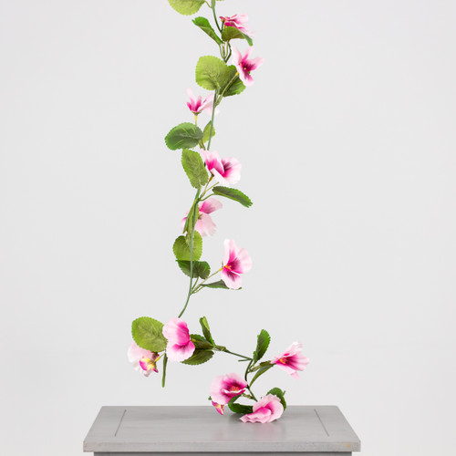 150cm Pink Pansy Garland