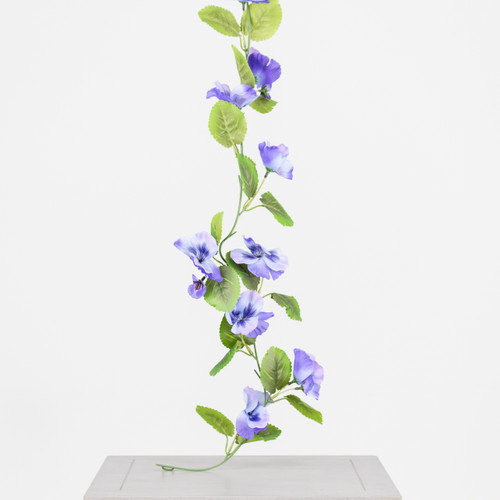 150cm Lavender Pansy Garland