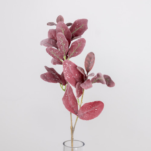 65cm Burgundy Glitter Lambs Ear Stem (1) 65cm Burgundy Glitter Lambs Ear Stem (1)