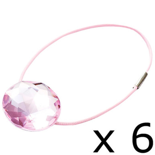 30mm Rose Quartz Gemstone Gift Box Closures (6) 30mm Rose Quartz Gemstone Gift Box Closures (6)