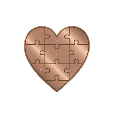 Heart Jigsaw Multimedia Die Set (1pc)