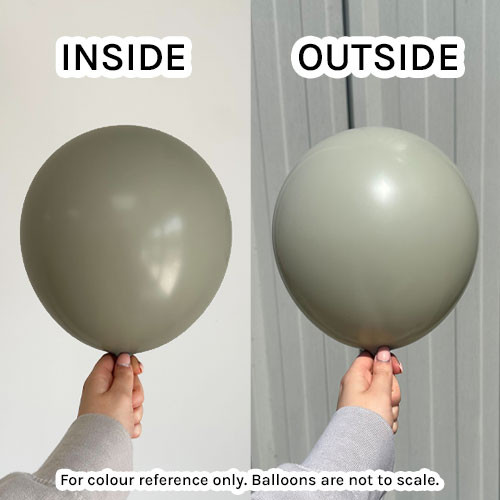 24" Retro Stone Kalisan Latex Balloons (2)