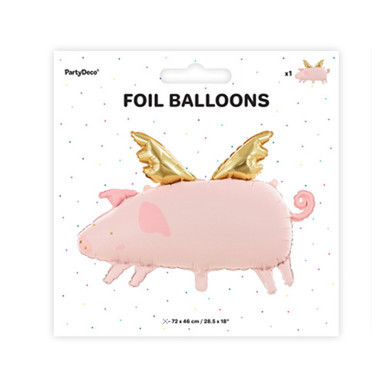 28 inch Flying Pig Foil Balloon (1)