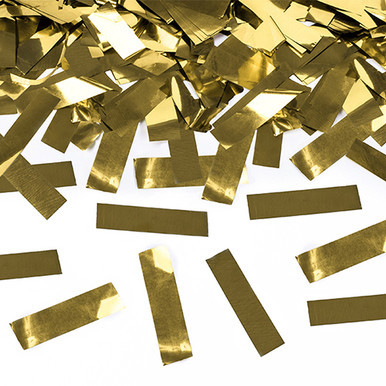Metallic Gold Confetti Cannon - 40cm (1)