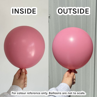 5" Standard Flamingo Pink Kalisan Latex Balloons (100)