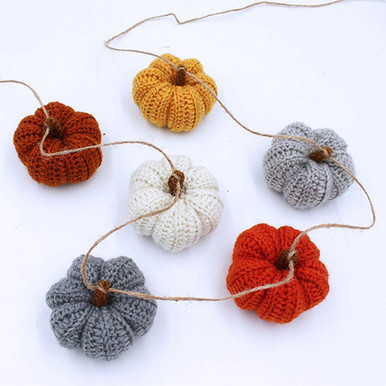 Pumpkin Garland Crochet Kit (1)