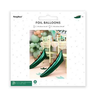 31 inch Dinosaur Tail Décor Foil Balloon (1)