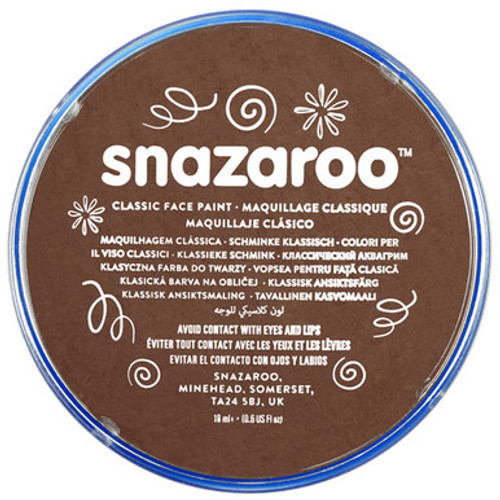 18ml Light Brown Snazaroo Face Paint (1) 18ml Light Brown Snazaroo Face Paint (1)