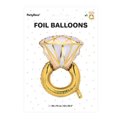 37 inch Gold Ring Foil Balloon (1)
