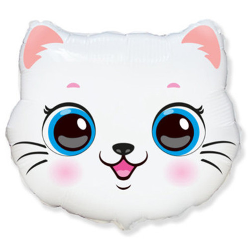22 inch Cat Head Foil Balloon (1) 22 inch Cat Head Foil Balloon (1)
