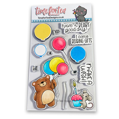 Birthday Bear Clear Stamps (14)