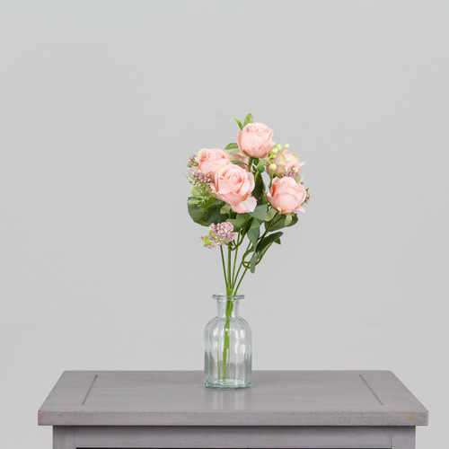 A 30cm Pale Pink Amelia Rose Bunch